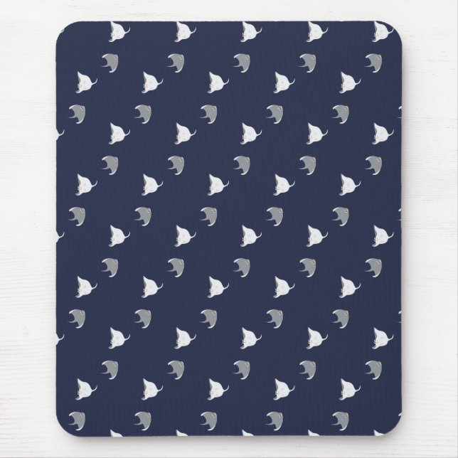 Stingray Pattern Mouse Pad (Front)