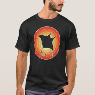 Stingray Retro Vintage 60s 70s Men Women Ocean Ani T-Shirt