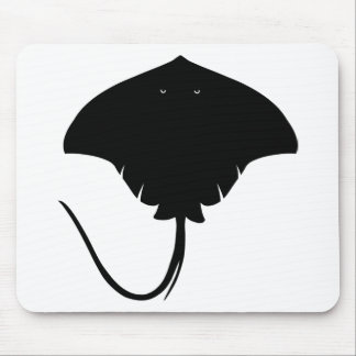 Stingray Silhouette Mouse Pad