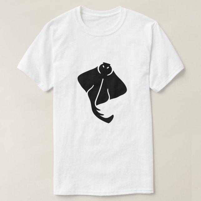 Stingray Silhouette T-Shirt (Design Front)