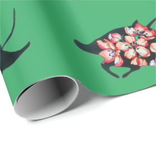 stingray wrapping paper