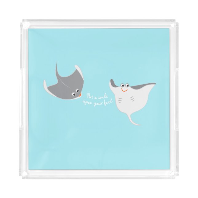 Stingrays Acrylic Tray (Front)