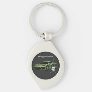 Stingrays Rock Keychain