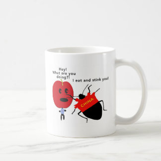 Stink Bug Apple Coffee Mug