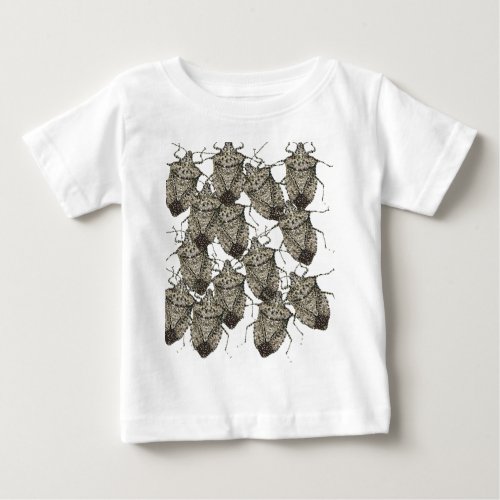 Stink Bugs bedazzled Baby T_Shirt