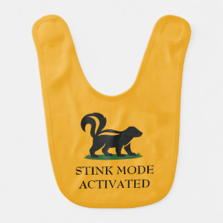 Stink Mode Activated Baby Bib