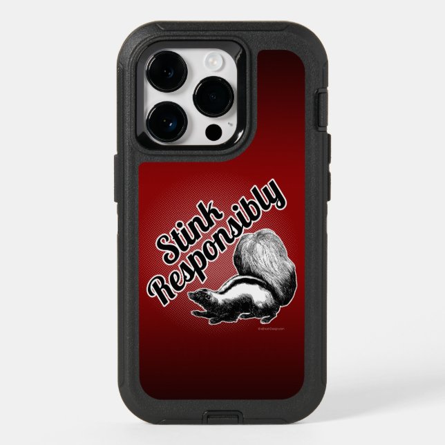 Stink Responsibly Otterbox iPhone Case (Back)