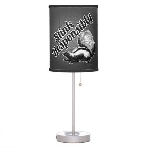 Stink Responsibly Table Lamp