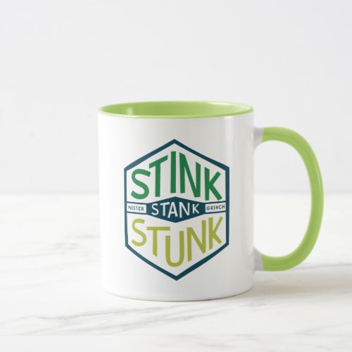 Stink Stank Stunk Badge Mug