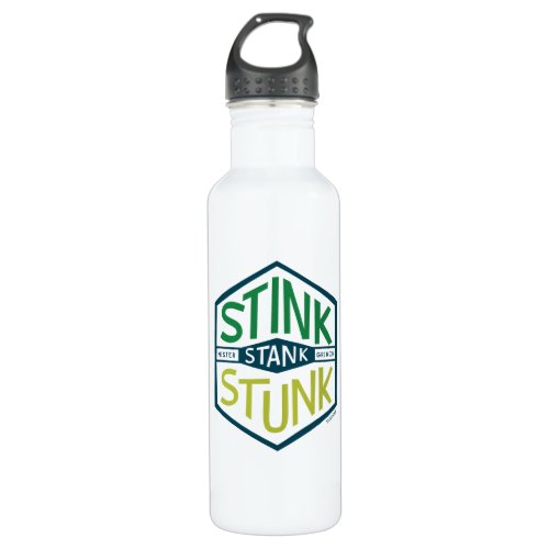 Stink Stank Stunk Badge Stainless Steel Water Bottle