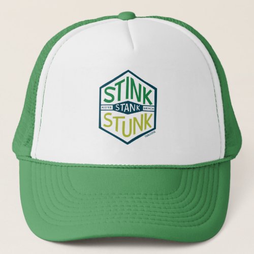 Stink Stank Stunk Badge Trucker Hat