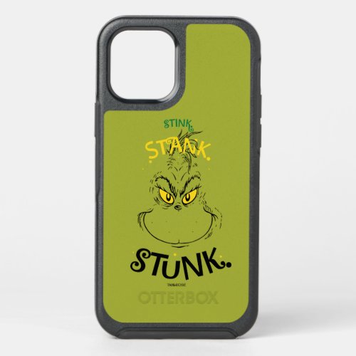 Stink Stank Stunk Mister Grinch Quote OtterBox Symmetry iPhone 12 Pro Case