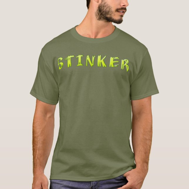 STINKER Green Tshirt (Front)