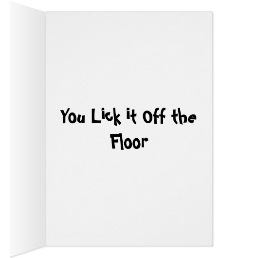 Stinkeye dog and hummus card (Inside (Right))