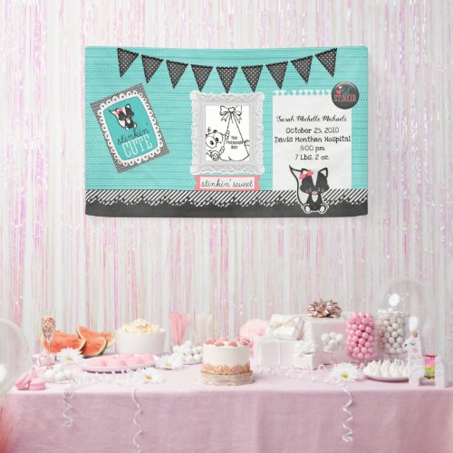 Stinkin Sweet Baby Announcement Banner _Large