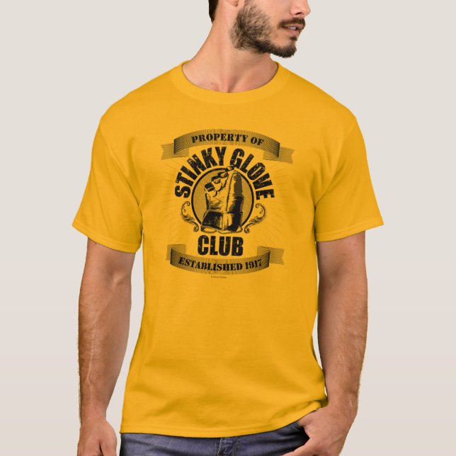 Stinky Glove Club (Hockey) T-Shirt (Front)