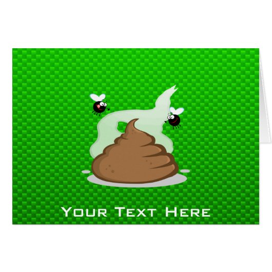 Stinky Poo; Green Cards (Front Horizontal)
