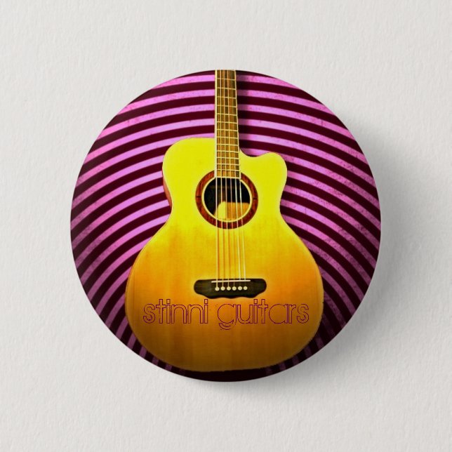 Stinni guitars button (Front)