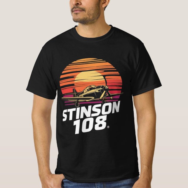 STINSON 108 T-Shirt (Front)