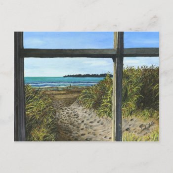 Stinson Beach  Ca - Mini Collectible Prints Postcard by ArtzDizigns at Zazzle