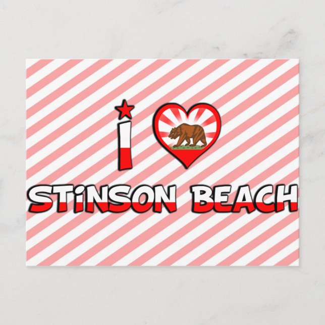Stinson Beach, CA Postcard (Front)
