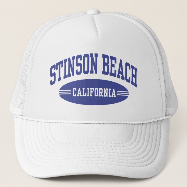 Stinson Beach California Trucker Hat (Front)