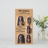 Stir Crazies Blank Photo Card (Standing Front)