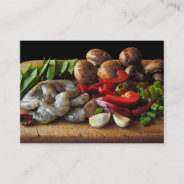 Stir Fry Atc Business Card at Zazzle