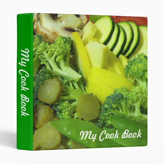 Stir Fry Recipe (1in) 3 Ring Binder (Front/Spine)