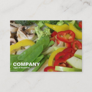 Stir-fry Vegetables 02 Business Card