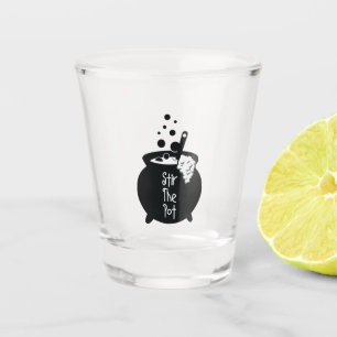 Stir The Pot – Witch Cauldron Shot Glass