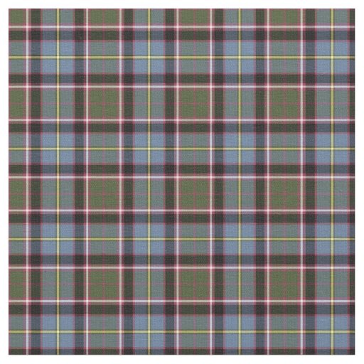 Stirling and Bannockburn Scotland District Tartan Fabric