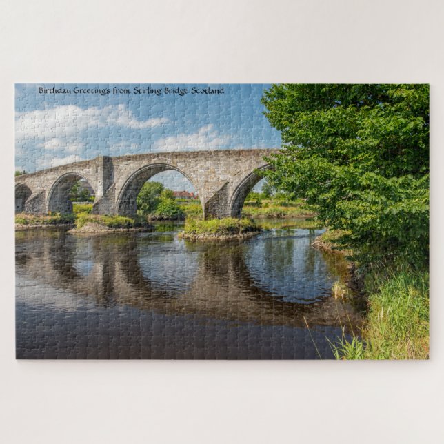 Stirling bridge Scotland. Jigsaw Puzzle (Horizontal)
