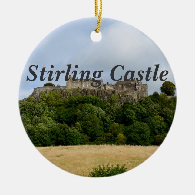 Stirling Castle Ceramic Ornament (Front)