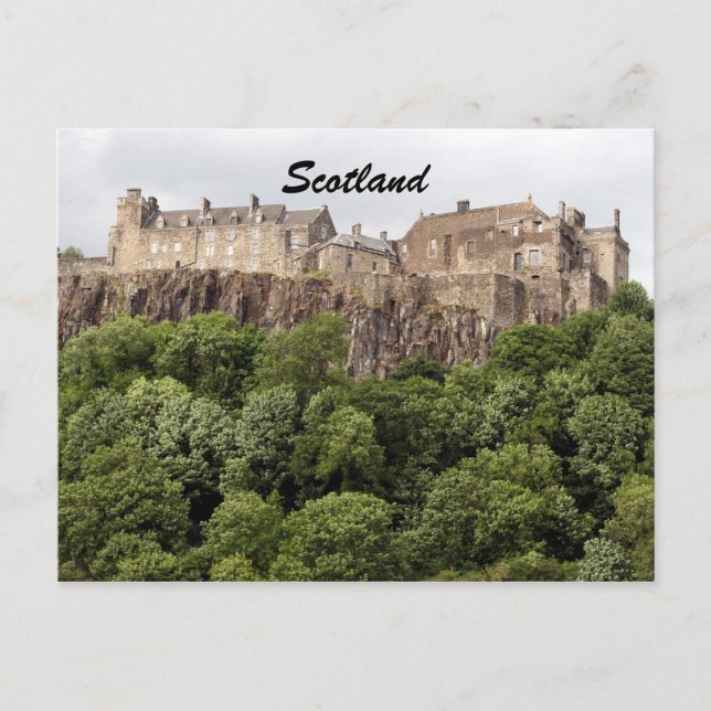stirling castle scot postcard (Front)