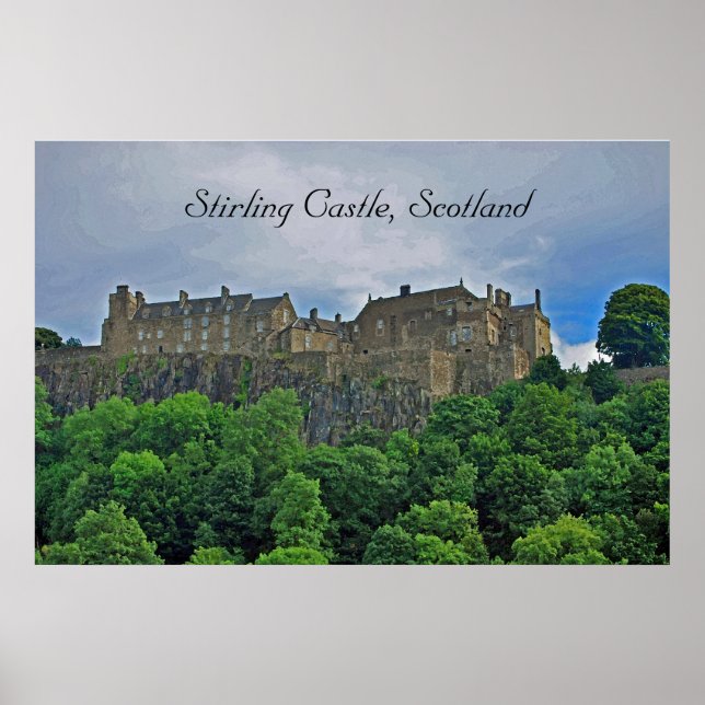 Stirling Castle, Scotland Poster (Front)