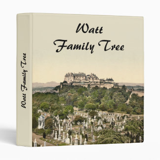 Stirling Castle, Stirling, Scotland 3 Ring Binder