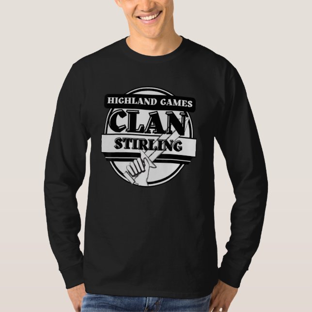 Stirling Highland Games Scottish Clan T-Shirt (Front)