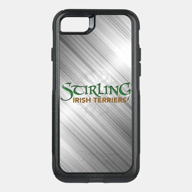 Stirling Irish Terriers Otterbox iPhone Case (Back)
