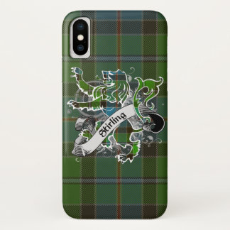 Stirling Tartan Lion iPhone X Case