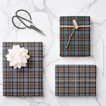 Stirling Tartan Variations Wrapping Paper Sheets by plaidwerx at Zazzle