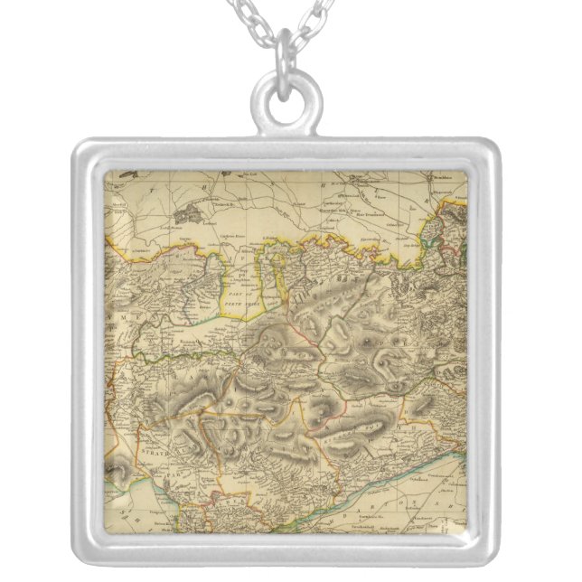 Stirlingshire Silver Plated Necklace (Front)