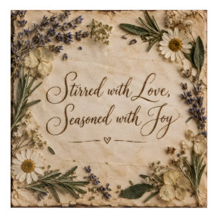 Stirred With Love Acrylic Print