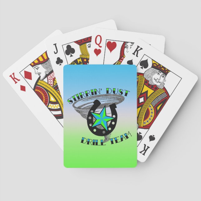Stirrin' Dust Poker Cards (Back)