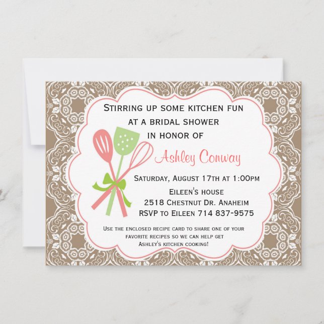 Stirring up fun invitation (Front)