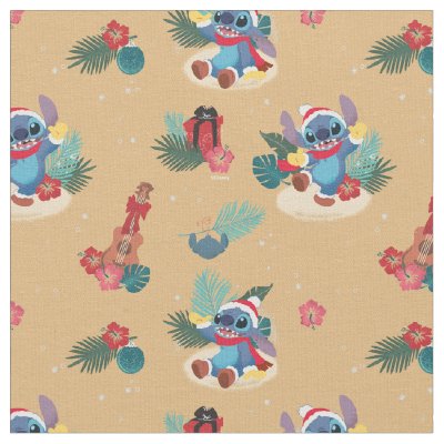 Stitch | Aloha Christmas Pattern Fabric