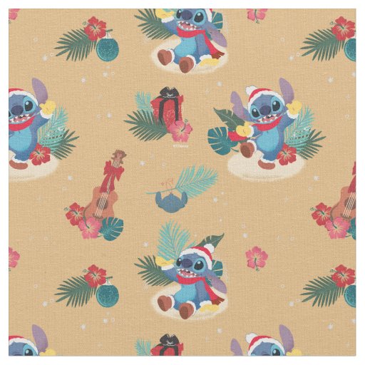 Stitch, Aloha Christmas Pattern Wrapping Paper Sheets