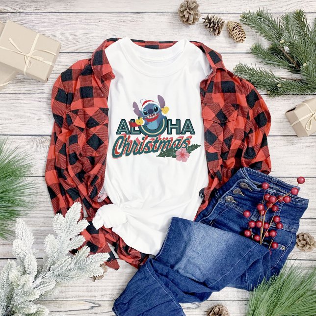 Stitch | Aloha Christmas T-Shirt (Creator Uploaded)