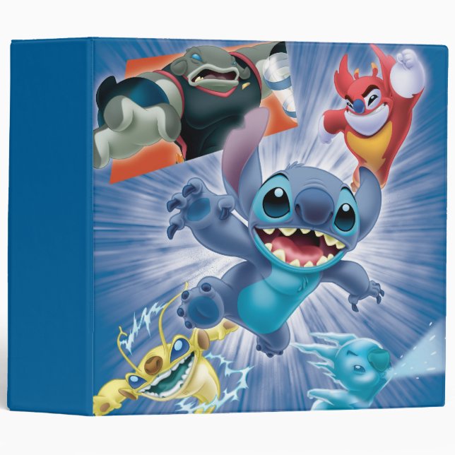 Stitch and Friends Binder (Front/Spine)