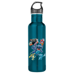 Stitch and Friends Stainless Steel Water Bottle